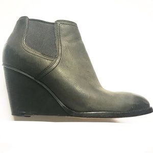 COLE HAAN | GRAND.OS Grey Leather Booties (8)
